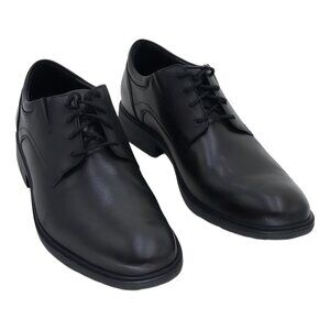 Clarks Steadwell Lace Dress Shoes Black Classic Oxford 10.5M